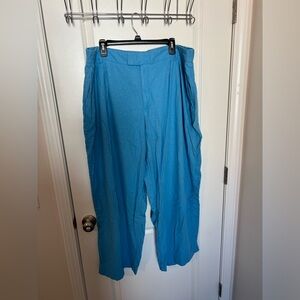 Linen Wide leg trousers